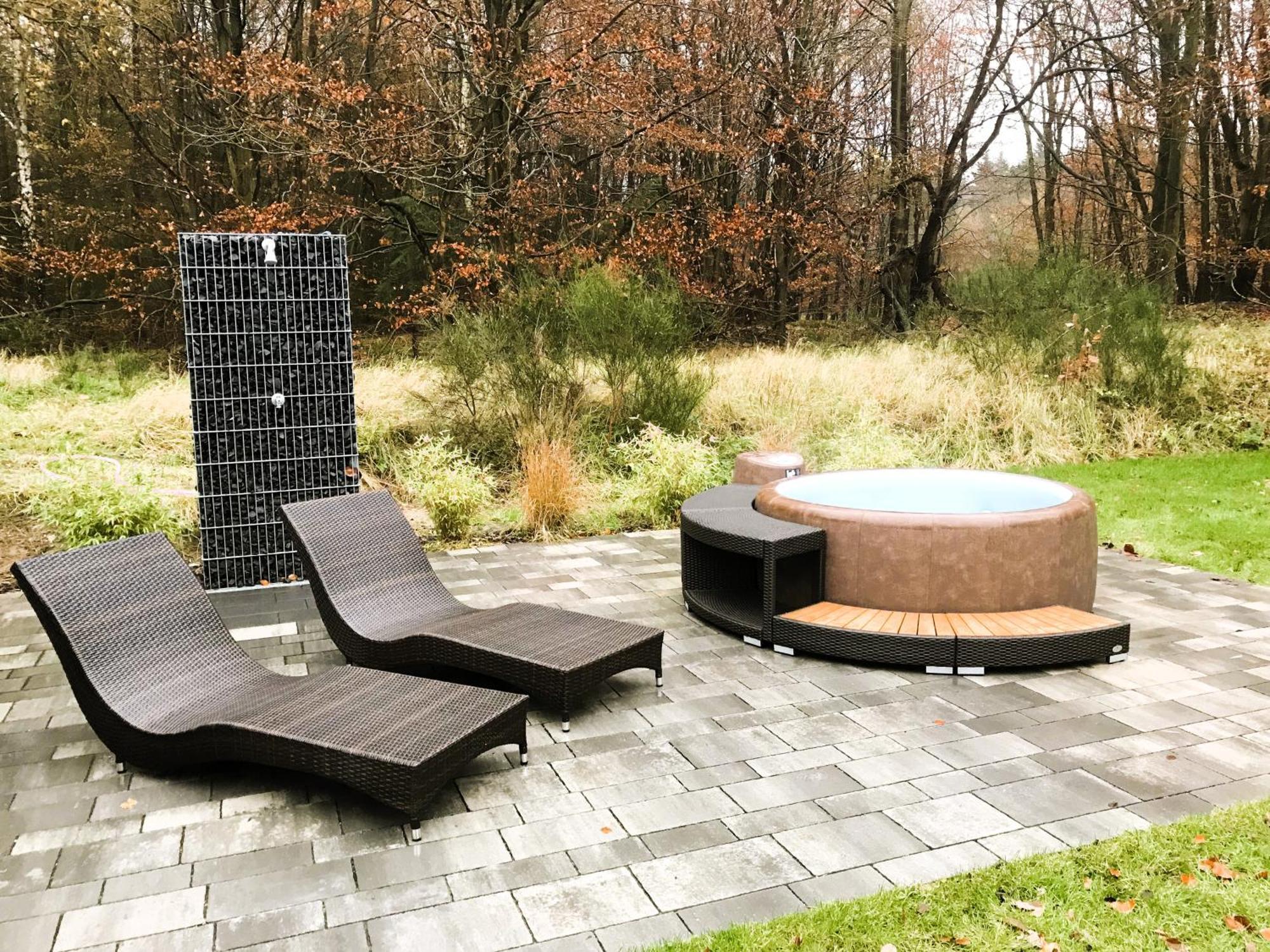 Villa Thormarcon Am Plauer See Fuer 18 Gaeste, Sauna, Pool Lenz Eksteriør bilde